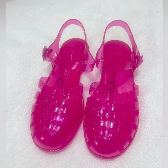 💜💜💚🌼NEW GUESS Women's Jellie Fisherman SandalS. - Picture 5 of 14